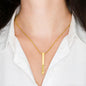 V Bar Necklace