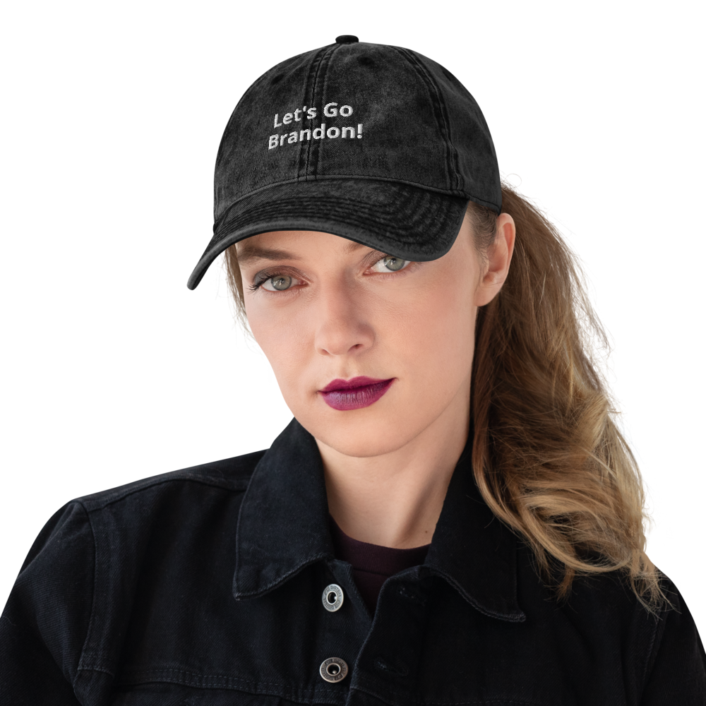 Vintage Cotton Twill Cap